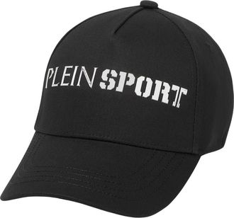 Plein Sport Baseball Cap - unisex - Outdoor handschoenen - Zwart - ONE Size - Katoen - Fitness
