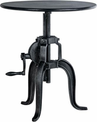 Clp Mesa auxiliar Marcos Plateado antiguo