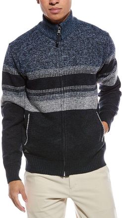 Point Zero Semi Fit Zip Mock Neck Sweater