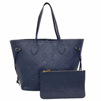 Louis Vuitton Navy Tote Bag (Pre-Owned)