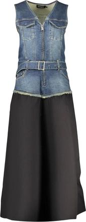 Desigual Dames, Jurken, Zwart, Maat: XL Katoen