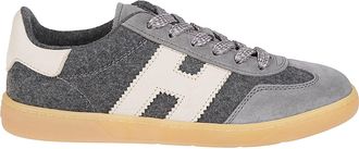 Hogan Cool Calf Leather Rubber-Sole Sneakers
