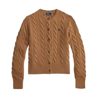 Polo Ralph Lauren Jumpers - female - Polo Ralph Lauren - Cardigans - Brown - XS - Knitwear