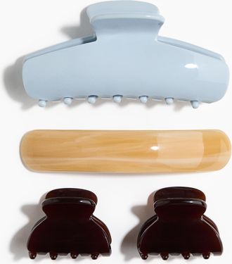 H&M 4er-Pack Haarklammern - Blue