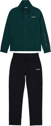 Freddy Tuta Sportiva Donna con Zip, Collo Alto e Logo Ricamato
