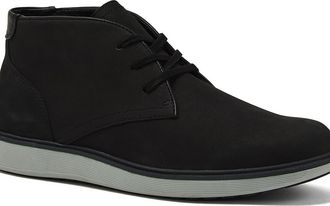 Lands End Nubuck Chukka Lace Up Boots in Black at Nordstrom, Size 10.5
