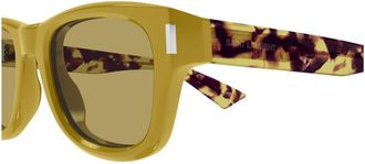 Saint Laurent Eyewear Sl 801004-yellow-havana-grey