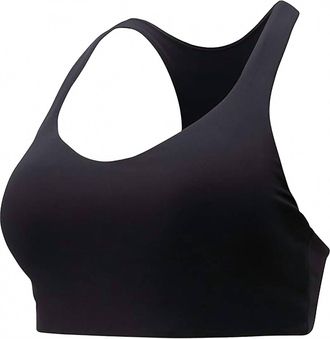 New Balance Womens Power X Sports Bra In Black