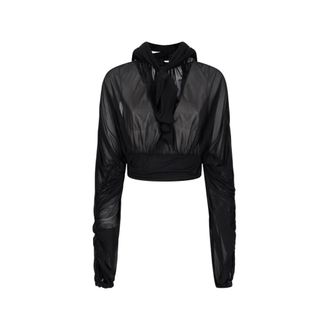 Giuseppe Di Morabito Blouses, female, Black, Size: XS Tie-neck Blouse