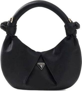 Guess Tassen, Dames, Zwart, ONE Size, Polyester, Joy Mini Hobo
