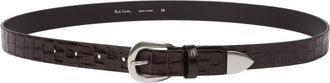 Paul Smith Cintura Cocco - Heren - Riemen - Bruin - 95 CM - Leer - Accessoires