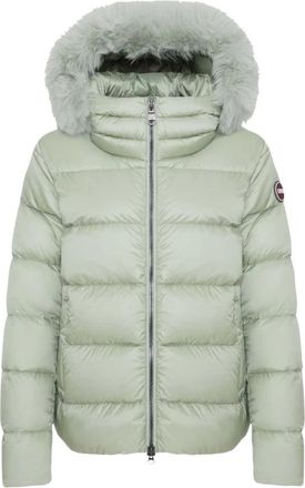 Colmar Gewatteerd Donsjack - Dames - Gewatteerde jassen - Groen - XL - Polyester - Jassen