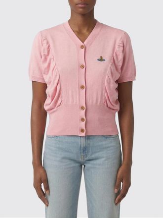 Vivienne Westwood Cardigan Vivienne Westwood in lana e seta con rouches