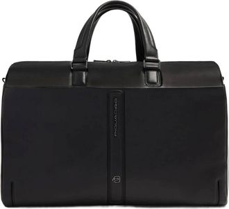 Piquadro Borsone Victor - - Bags - Uomo - Nero - ONE SIZE