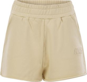 Autry Short Trousers In Compact Cotton Jersey