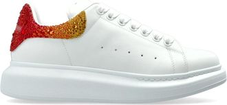 Alexander McQueen Oversized Sneaker - Dames - Sneakers - Wit - 39 1/2 EU - Leer - Schoenen
