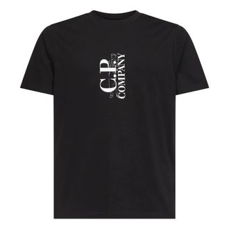C.P. Company Hombre, Camisetas, Negro, Talla: M
