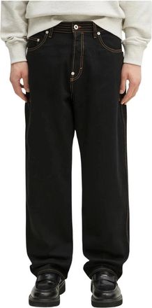 Kenzo Cargo Jeans in Japanese Denim - Heren - Regular Fit Jeans - Zwart - W30 - Denim - Jeans