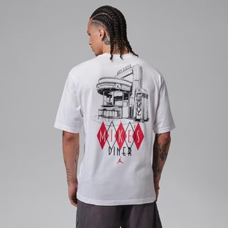Nike Jordan Mens Jordan T-Shirt in White | IF3161-100