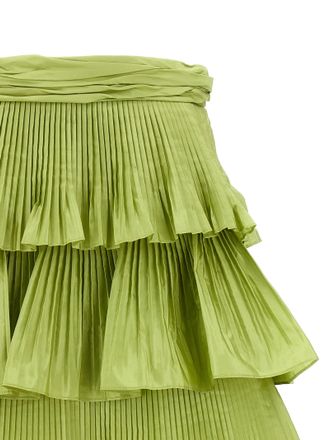 Valentino Garavani Silk Long Womens Skirt