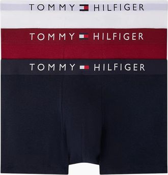 Tommy Hilfiger Mens Tommy Hilfiger Mens Underwear 3Pack Soft Boxer - Black - Size: 32/30/31