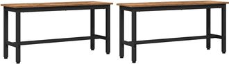 vidaXL Banca De Comedor 100 X 32,5 X 48,5 Cm 2 Uds. Vidaxl