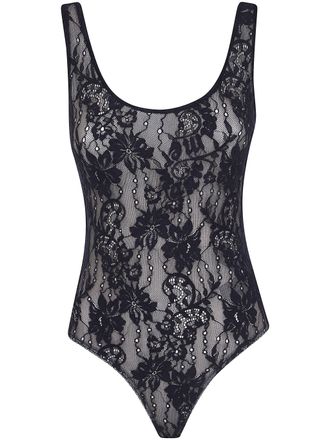 Zimmermann Bodysuit Lace Scoop Lace Scoop
