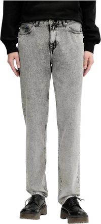 Karl Lagerfeld Mom Jeans - Dames - Regular Fit Jeans - Grijs - W29 L30 - Katoen - Jeans