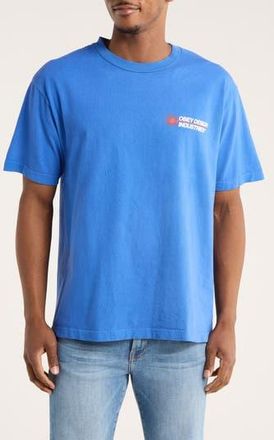 Obey Design Industrial Graphic T-Shirt in Pigment Electric Indigo at Nordstrom Rack, Size X-Small