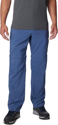 Columbia Mens Silver Ridge Utility Convertible Pant Hiking, Dark Mountain, 32W / 30L