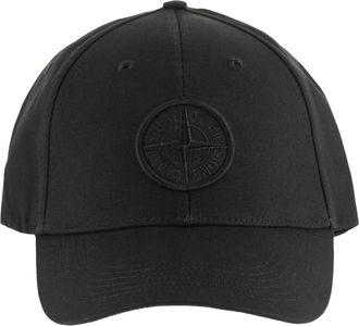 Stone Island Kappe mit aufgesticktem Kompass-Logo