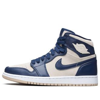 Air Jordan (WMNS) Air Jordan 1 High Navy Cream AQ9131-401