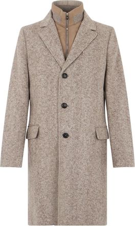 Fedeli Elegant Jas - Heren - Mantel - Beige - L - Wol - Jassen