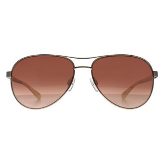 Ted Baker Aviator Unisex Zwart Bruin Kleurverloop TB1271 Oliver