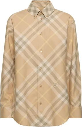 Burberry Check Cotton Shirt