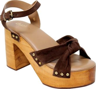 Charles by Charles David Uniform Platform Cognac 2D22S084-241 Womens