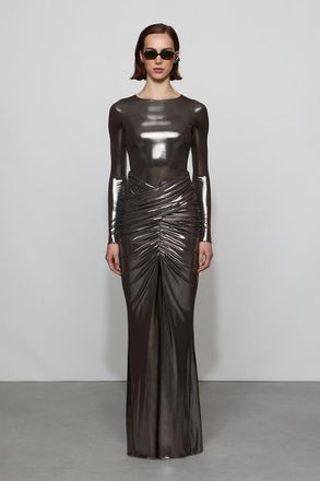 Et Ochs Stella Gown in Gunmetal at Nordstrom, Size 6