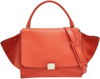 Celine Pre-owned Handbags, female, Orange, Size: ONE SIZE Pre-owned Vintage Handbag