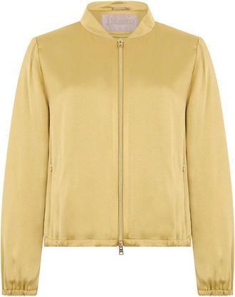 Herno Lichtgewicht Jack - Dames - Bomber jackets - Geel - M - Jassen