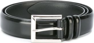 Orciani Leren Riem - Heren - Riemen - Zwart - 90 CM - Leer - Accessoires