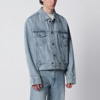 Fear of God Light blue vintage-effect denim jacket