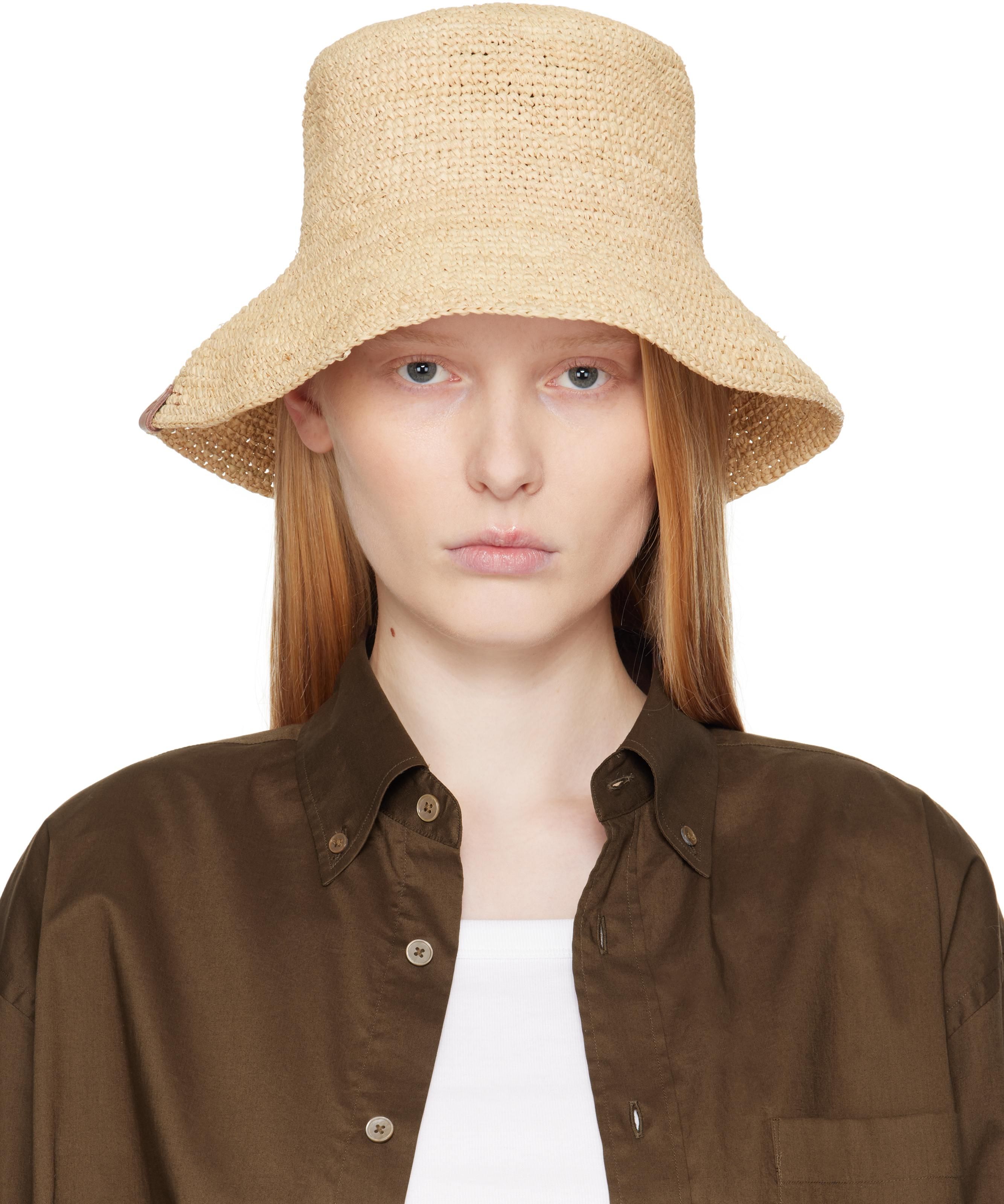 【関税込み】rag & bone ベージュ Jade Rollable バケットハット Rag & Bone Jade Rollable Hat in Brown | REVOLVE