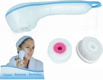 Trade Shop Trade Shop - Spin Spa Spazzola Pulizia Del Viso 3in1 Pulisce Rivitalizza Per La Cura Del Viso