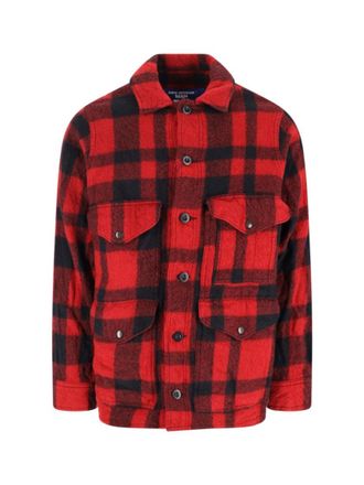 Junya Watanabe Plaid Shirt Jacket - Red/Black