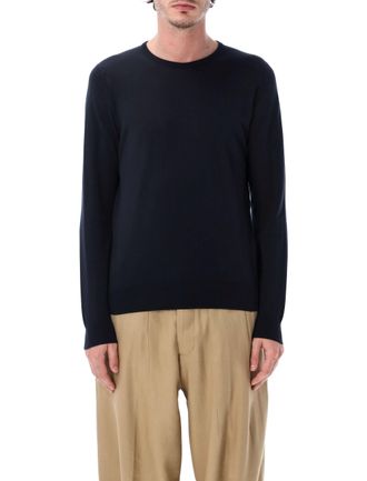 John Smedley Hatfield Fitted Crew Neck Knit Sweater