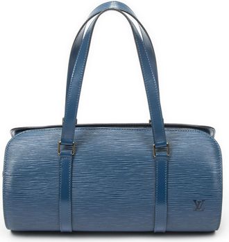 Louis Vuitton Pre-owned Womens Soufflot Handbag - Blue - One Size
