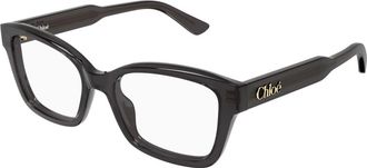 Chlo&eacute; Ch 0380O Cat Eye Frame - Dames - Brillen - Grijs - 51 MM - Accessoires