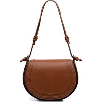 Radley London The Camden Medium Flapover Shoulder Bag in Cognac at Nordstrom