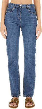 Etro Blue Regular High Rise Jeans