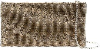 Benedetta Bruzziches Your Best Friend clutch bag with rhinestones